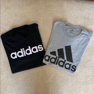 Men’s XL Adidas short sleeve tees